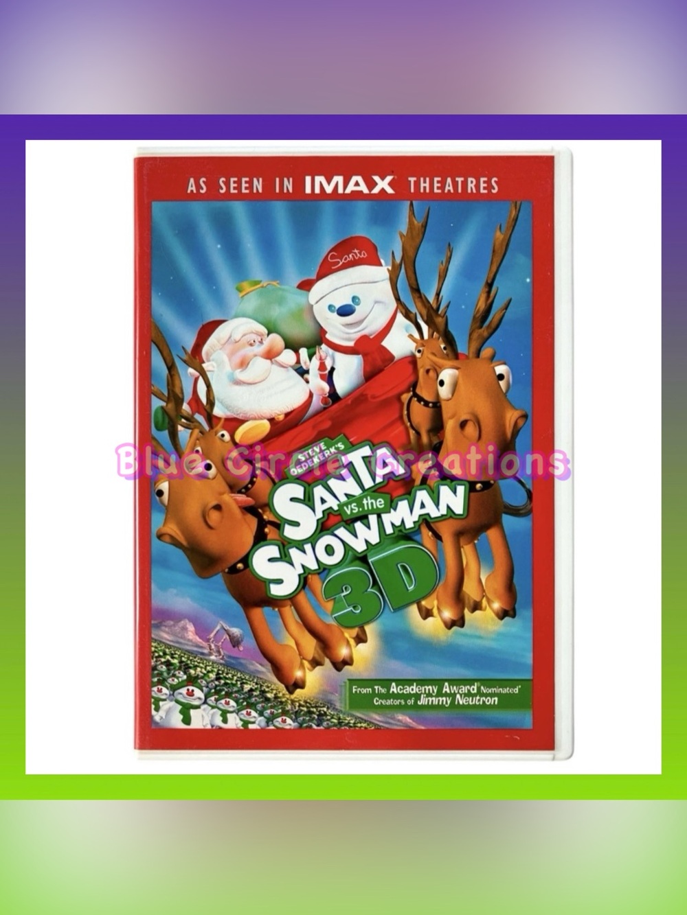 Santa vs. the Snowman 3D Movie on DVD